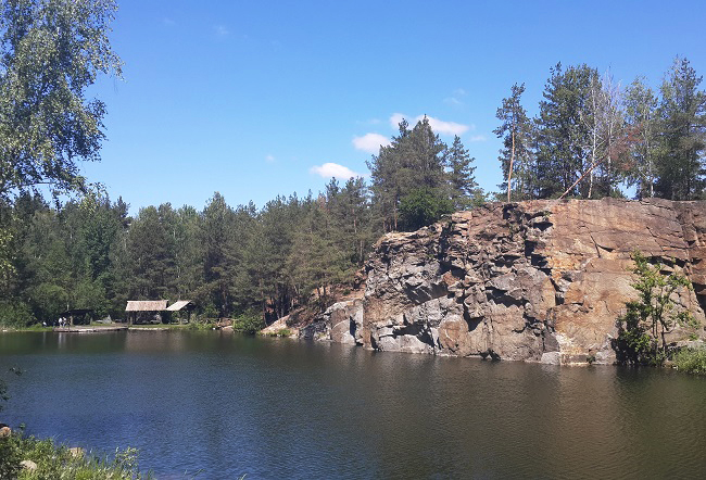 Гранитный каньон в Коростышеве